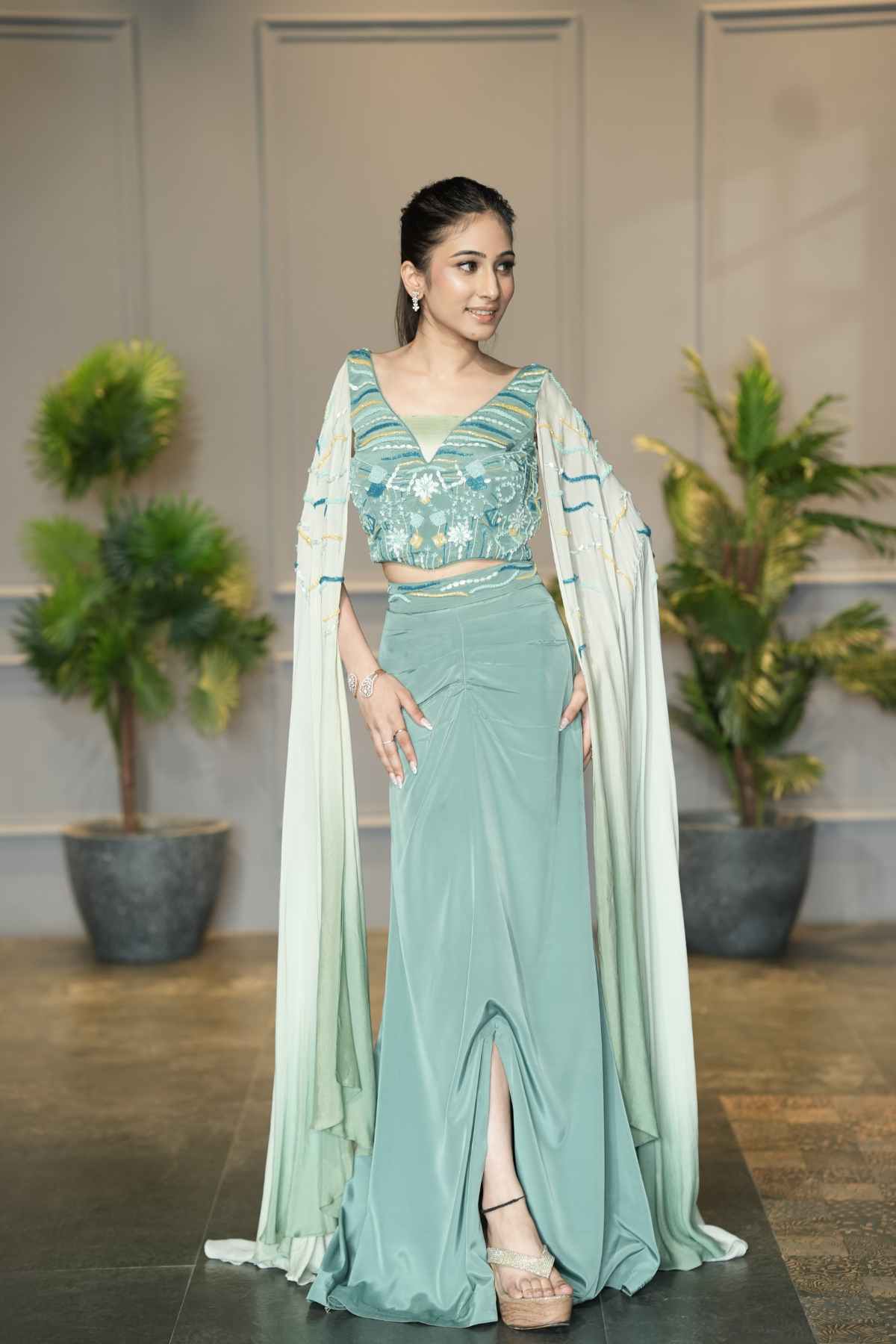 JULIE DHOTI SET