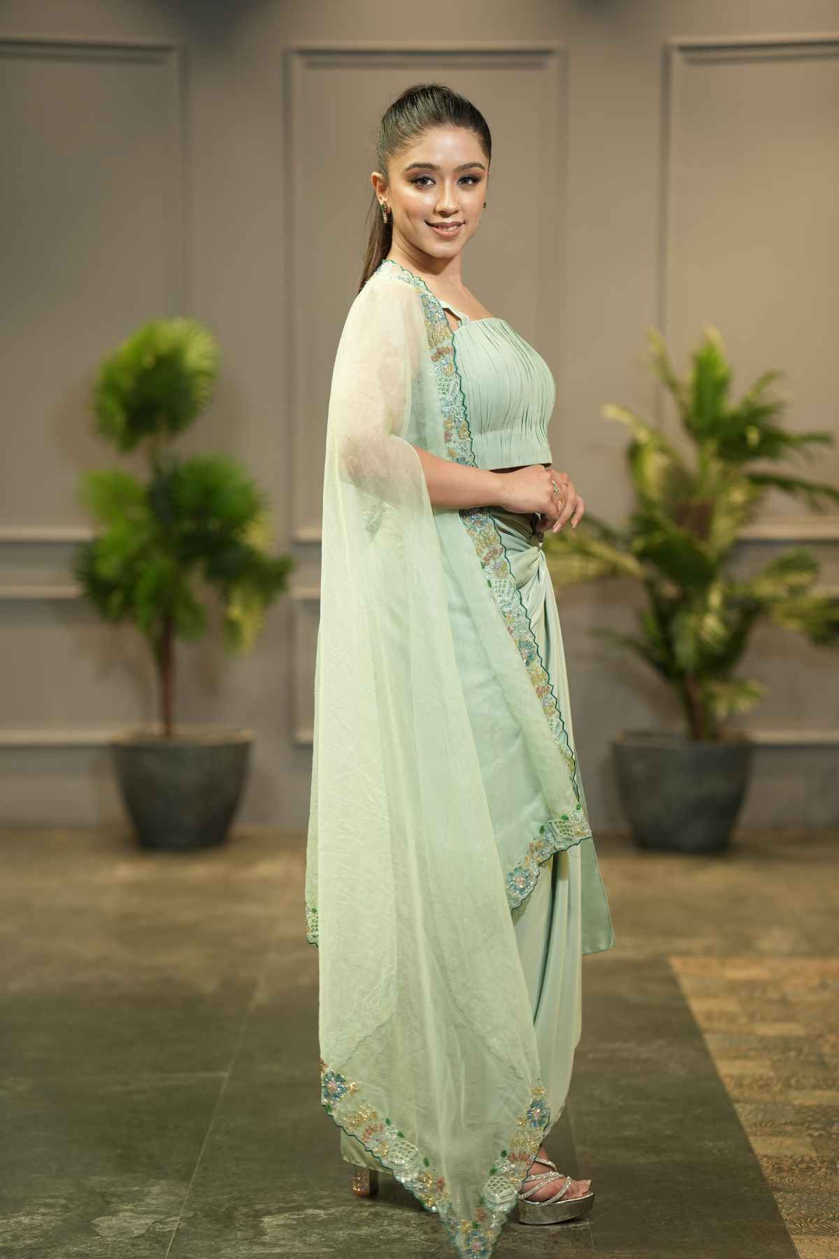 RIKA DHOTI SET