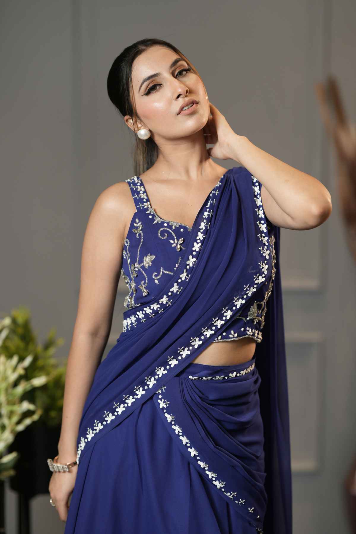 COBALT SAREE