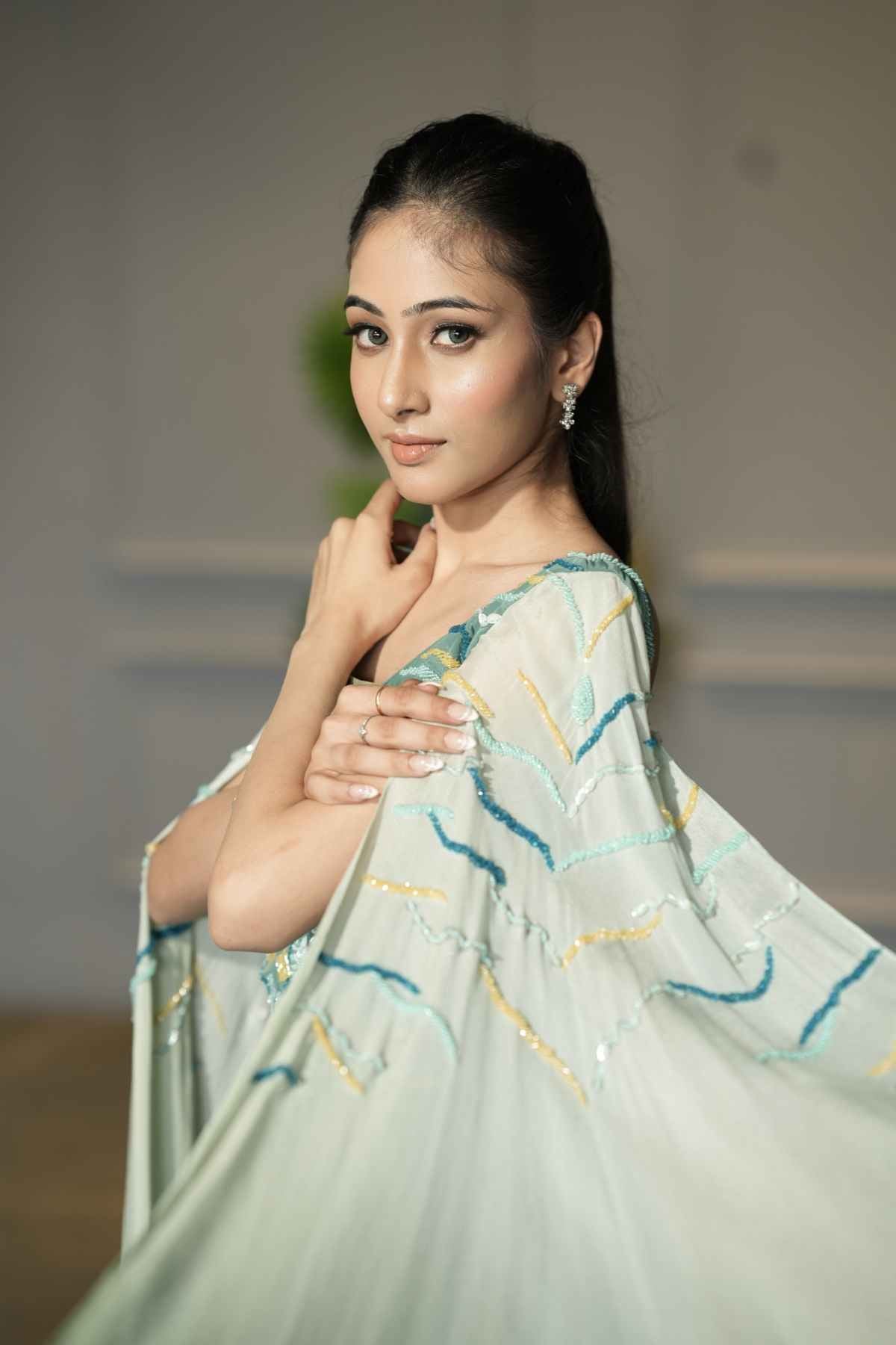 JULIE DHOTI SET