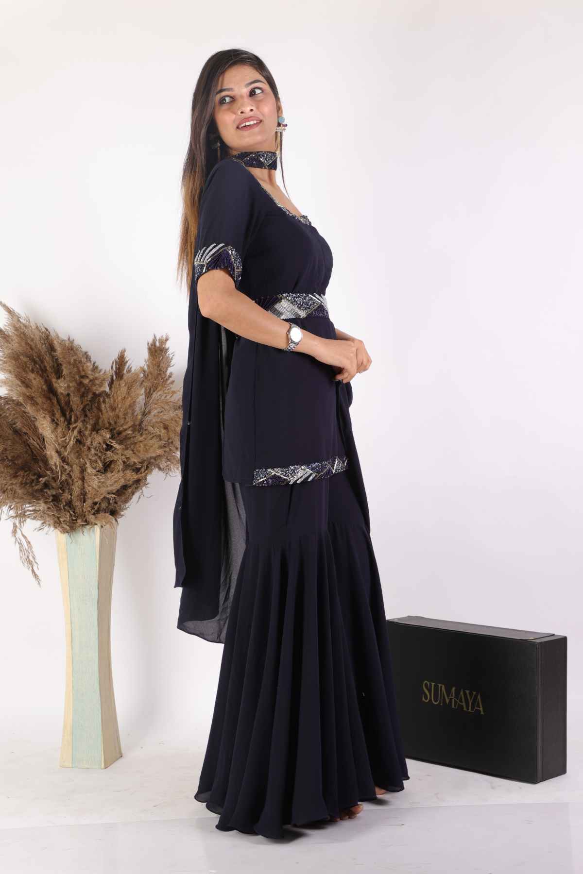 GANGES SHARARA SET