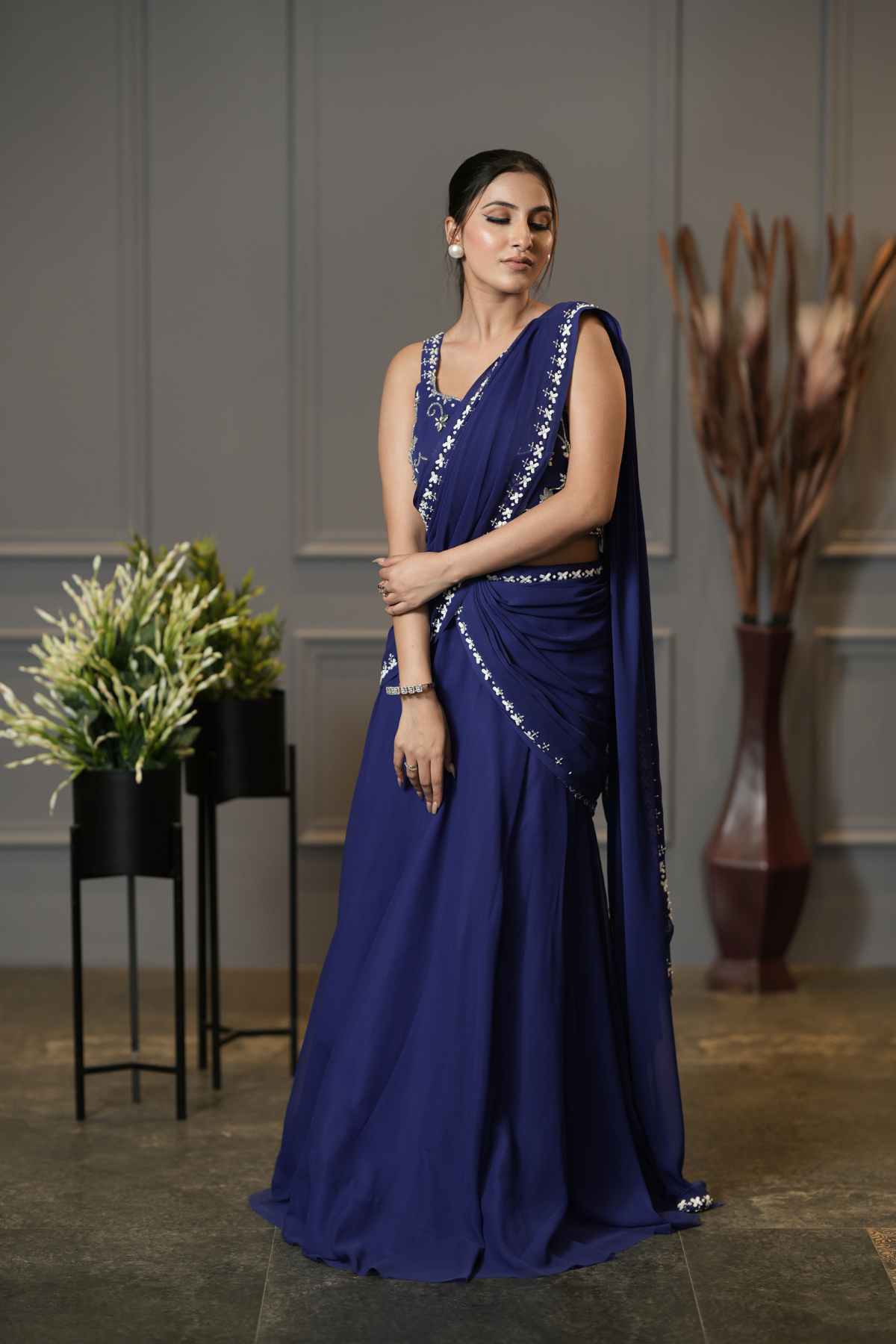 COBALT SAREE