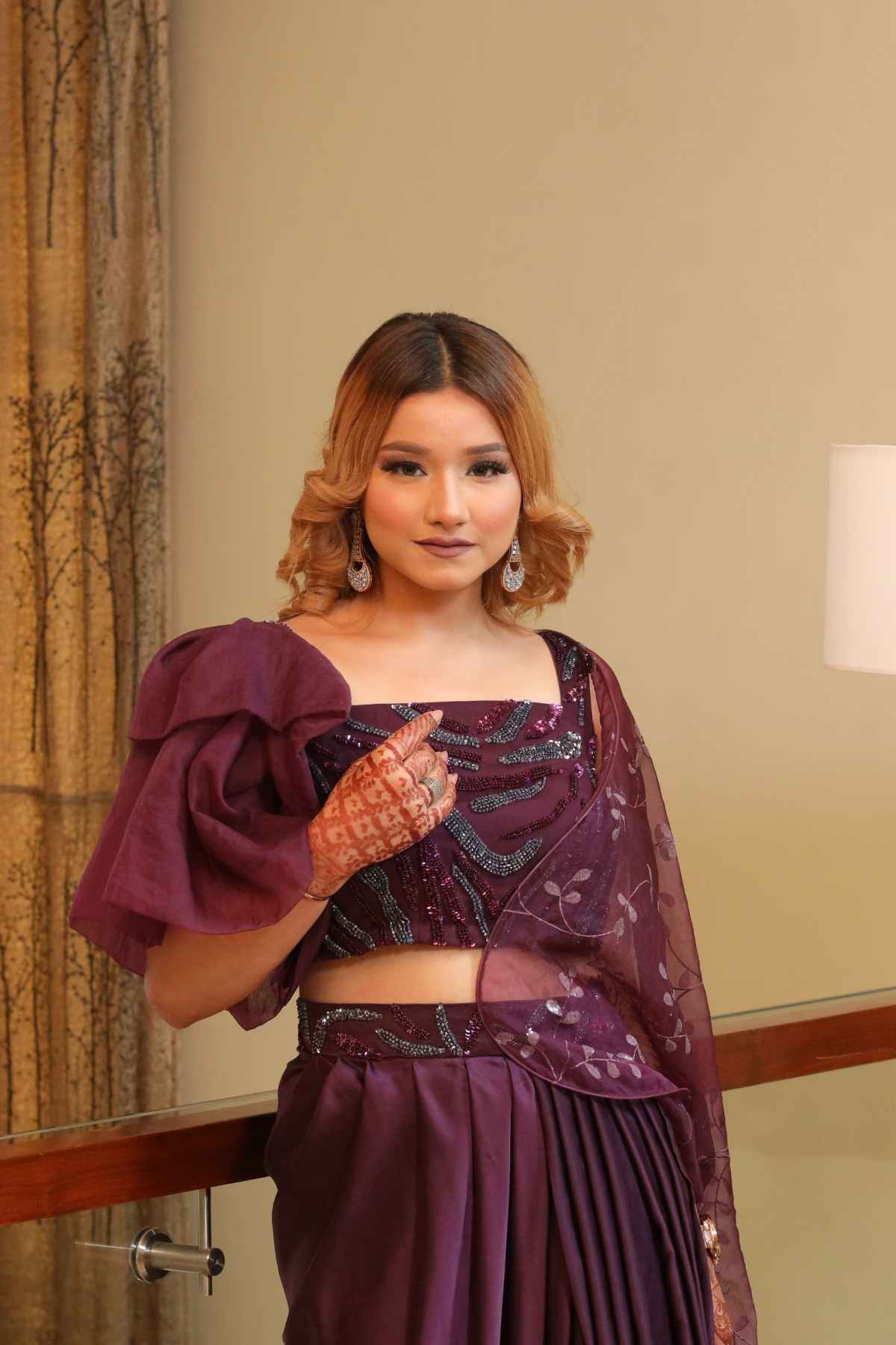 ZAHRA DHOTI SET