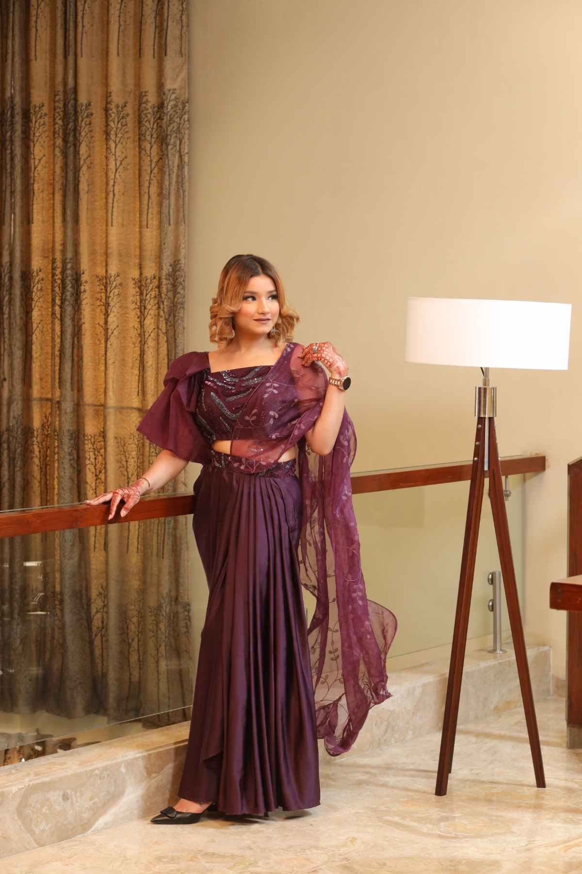 ZAHRA DHOTI SET