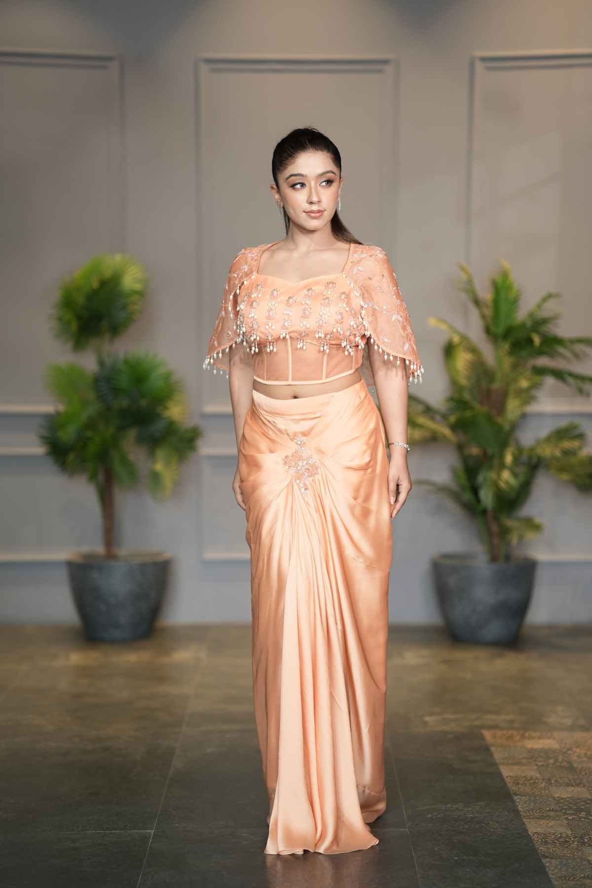 ALYSSA DHOTI SET