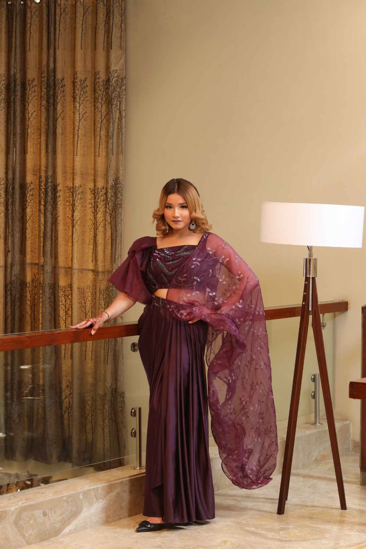 ZAHRA DHOTI SET