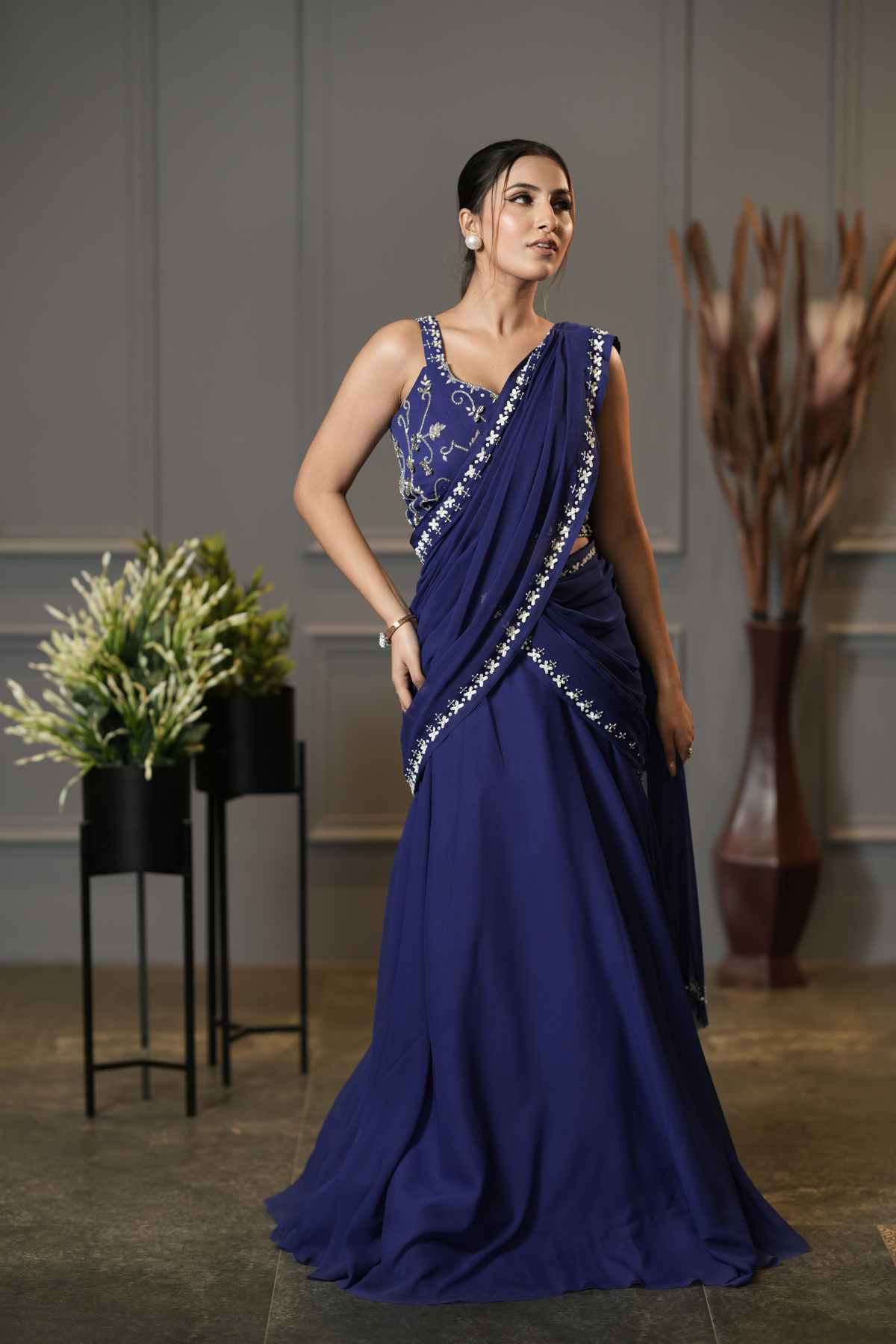 COBALT SAREE