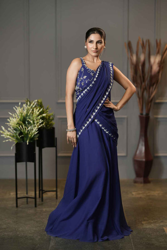 COBALT SAREE